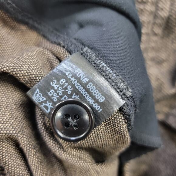 Todd Snyder Drawstring Pants Size L Black Brown Style 43-KN2650396-001 *Read* - Picture 7 of 12